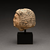 Old Kingdom Limestone Head of an Official
