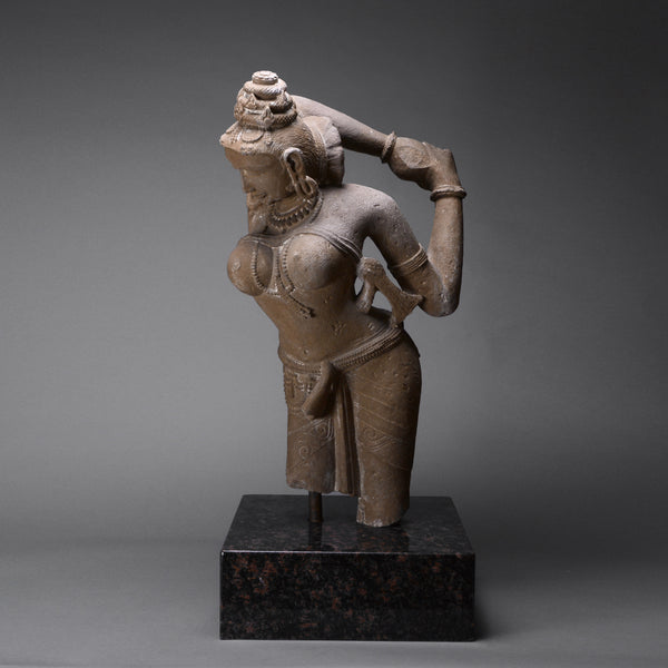 Indian Sandstone Goddess Statue of Parvati
