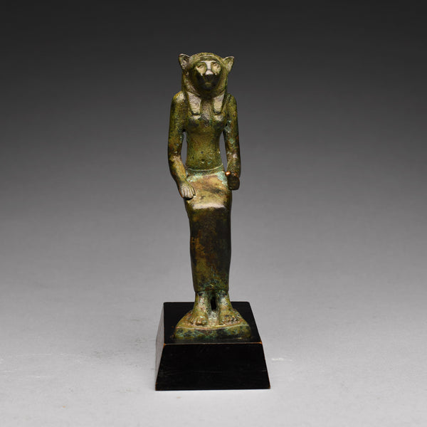 Egyptian Bronze Seated Sekhmet