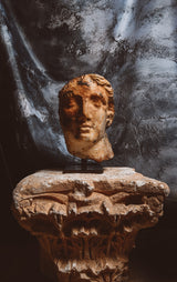 Hellenistic Marble Head of Alexander the Great