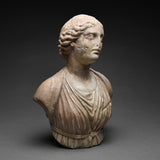 Roman Marble Bust of a Woman