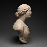 Roman Marble Bust of a Woman