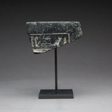 Egyptian Granite Vessel Fragment with Hieroglyphs