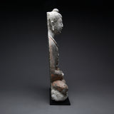 Gandharan Stucco Figure of the Seated Buddha