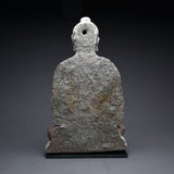 Gandharan Stucco Figure of the Seated Buddha