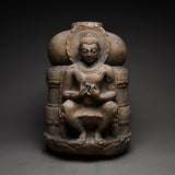 Gupta Stupa Dome Fragment Depicting the Buddha