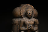 Gupta Stupa Dome Fragment Depicting the Buddha