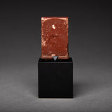Roman red granite miniature Obelisk base