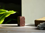 Roman red granite miniature Obelisk base