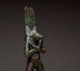 Egyptian Bronze Figure of a Pantheistic Deity