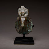 Egyptian Bronze Aegis of Hathor