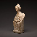 Gallo Roman Terracotta Sculpture of the Nursing Goddess