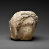 Hellenistic Marble Head of a Draped Female