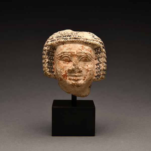 Old Kingdom Limestone Head of an Official