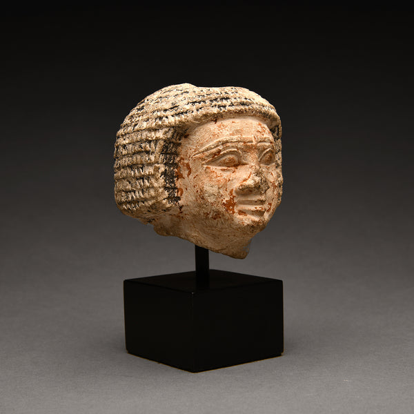 Old Kingdom Limestone Head of an Official