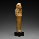 Egyptian Painted Alabaster Shabti