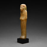 Egyptian Painted Alabaster Shabti