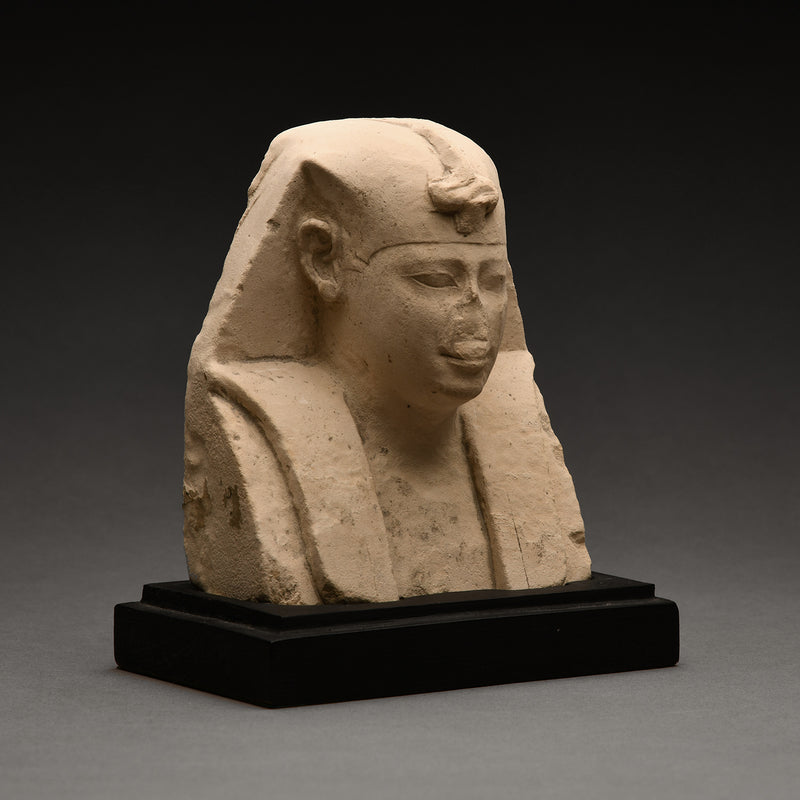 Egyptian Limestone Sculptor's Model