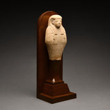 Egyptian Limestone Upper Shabti Fragment