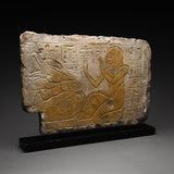 Egyptian Limestone Stele Fragment