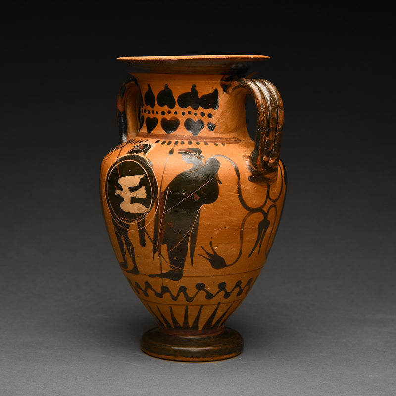 Attic Black Figured Neck Amphora Monumentgalleryla attic-black-figured-neck-amphora-monumentgalleryla