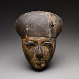 Egyptian Wood Mummy Mask