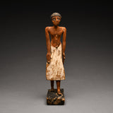 Old Kingdom Painted Wood Figure of an Official