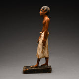 Old Kingdom Painted Wood Figure of an Official