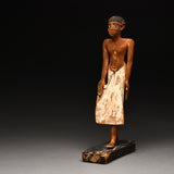 Old Kingdom Painted Wood Figure of an Official