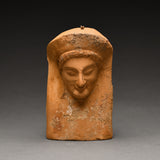 Greek Terracotta Female Protome