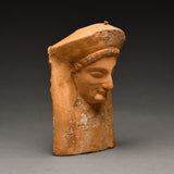 Greek Terracotta Female Protome