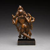 Gilt Copper Figure of Krishna