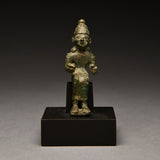 Syro-Canaanite Bronze Seated Figure