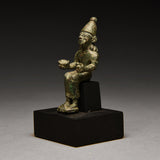 Syro-Canaanite Bronze Seated Figure