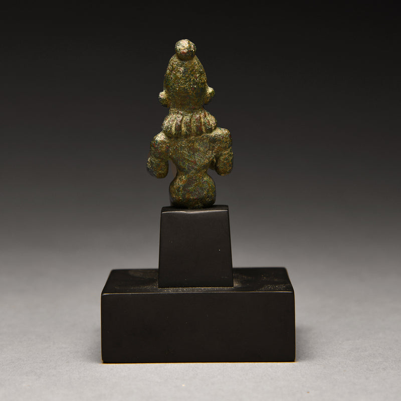 Syro-Canaanite Bronze Seated Figure