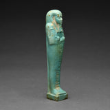 Egyptian Turquoise Faience Shabti for Waibremen