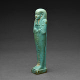 Egyptian Turquoise Faience Shabti for Waibremen