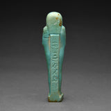 Egyptian Turquoise Faience Shabti for Waibremen