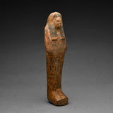 Egyptian Painted Wood Shabti for Aset