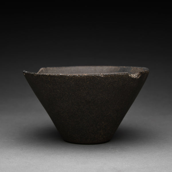 Egyptian Black Steatite Bowl