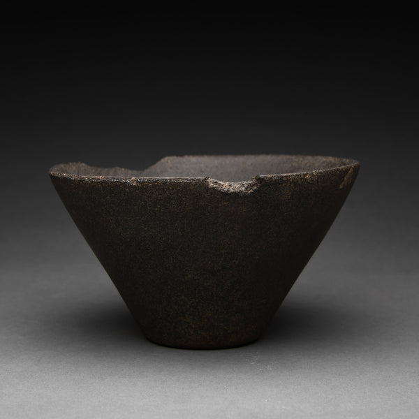 Egyptian Black Steatite Bowl