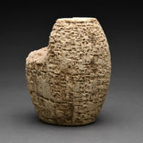 Old Babylonian Cuneiform Barrel