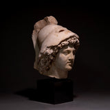 Roman Marble Head of Ares