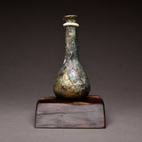 Roman Period Blue Glass Bottle
