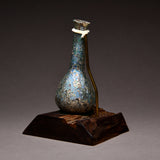 Roman Period Blue Glass Bottle