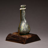 Roman Period Blue Glass Bottle