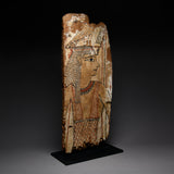 Late Period Wooden Panel Fragment featuring Imentet