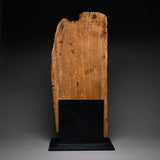 Late Period Wooden Panel Fragment featuring Imentet