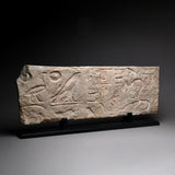 New Kingdom Limestone Relief Panel