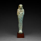 Large Late Period Faience Ushabti